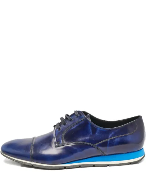 Prada Pre-Owned leather derby shoes