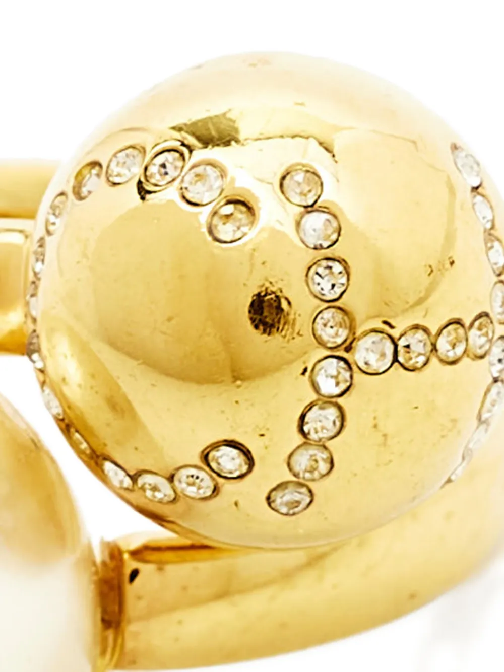 Carolina Herrera Vintage crystal-embellished ring | Image 2