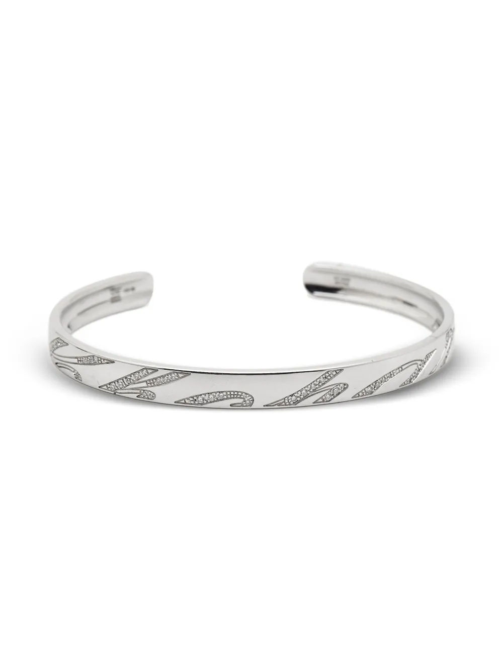 Chopard Pre-Owned 18K white gold Chopardissimo diamond bracelet | Silver | Image 1