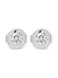 The Row Pre-Owned 18K white-gold diamond earrings - Silver