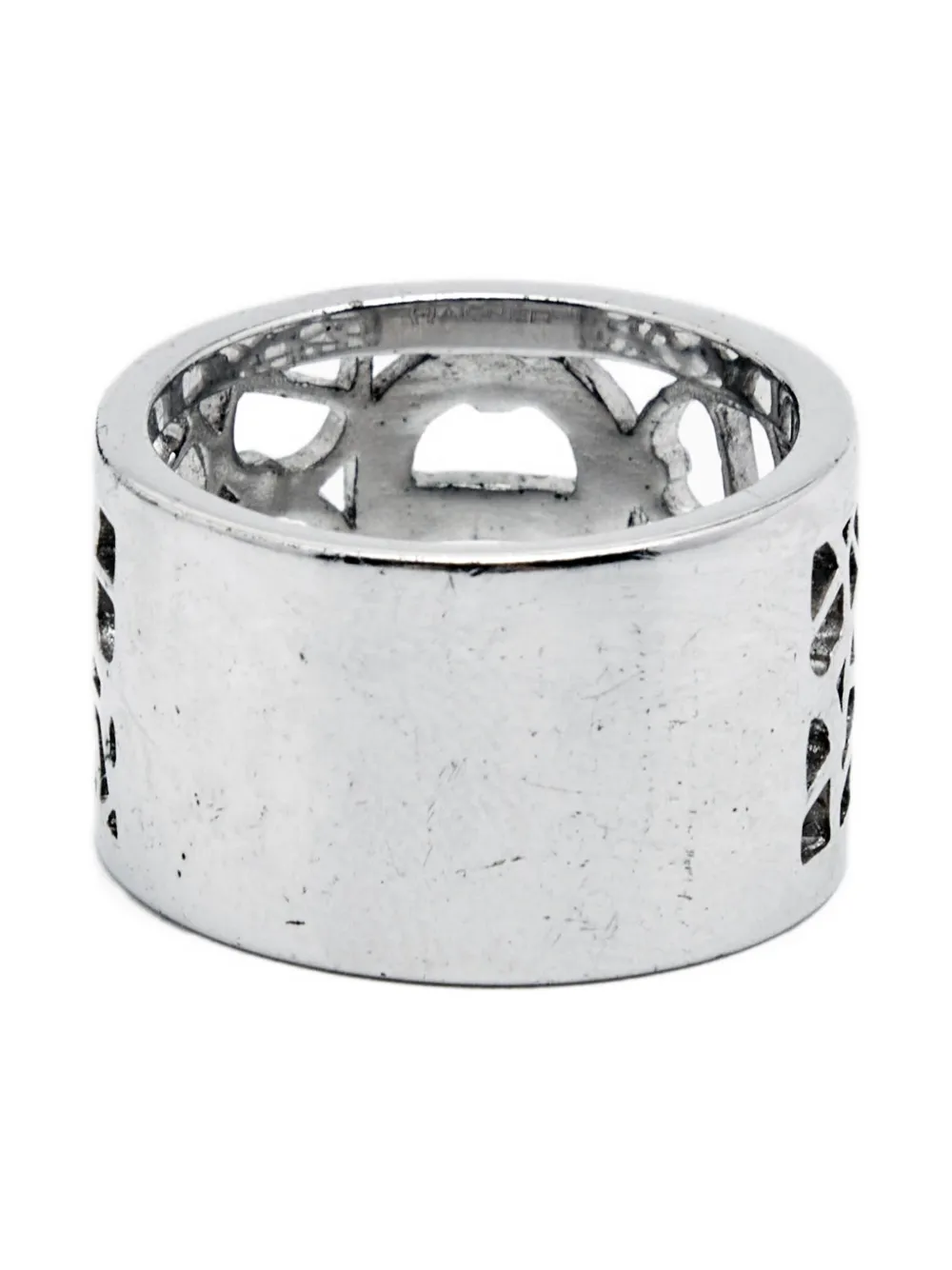 Aigner Vintage 2024 Crystal Logo Ring | Image 2