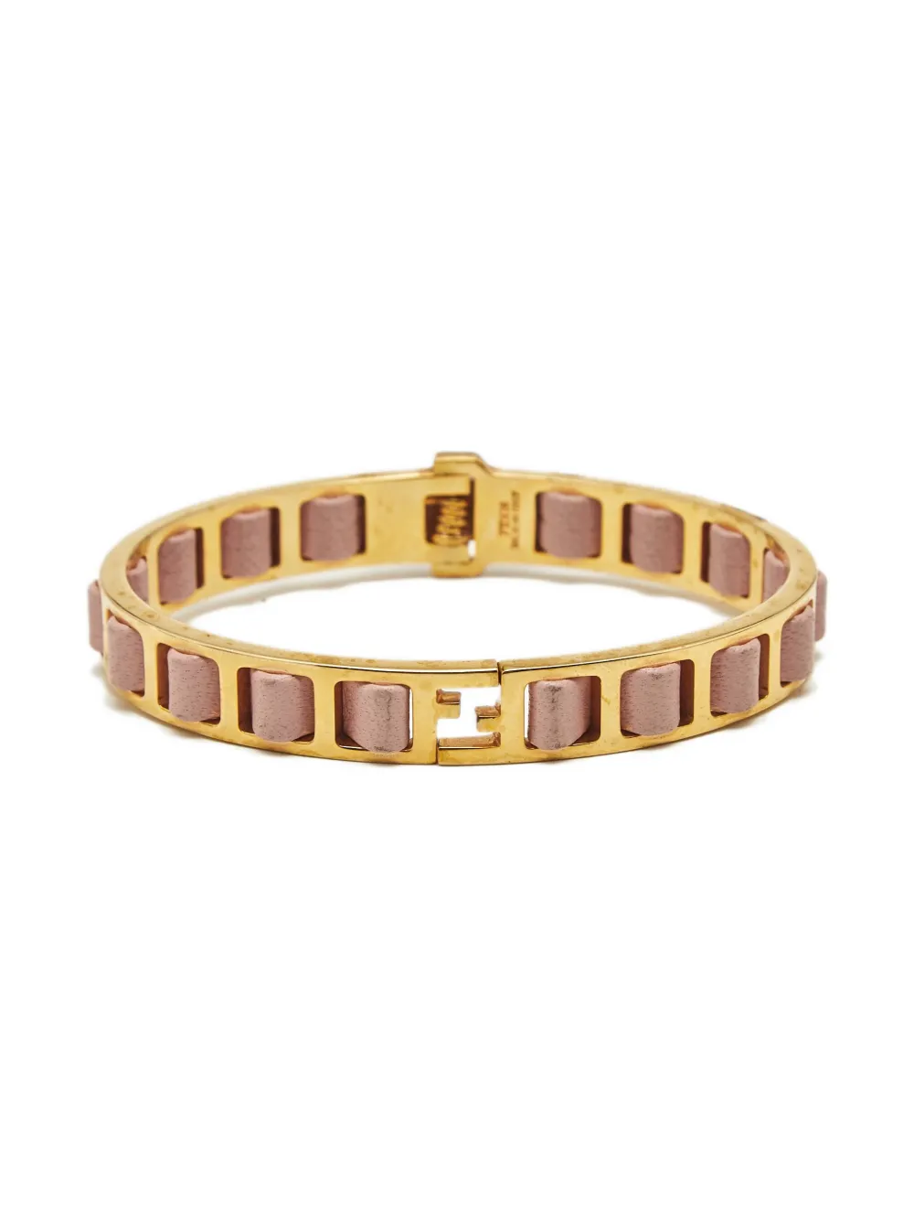 Fendi Pre-Owned FF-motif bracelet | Gold | Image 1