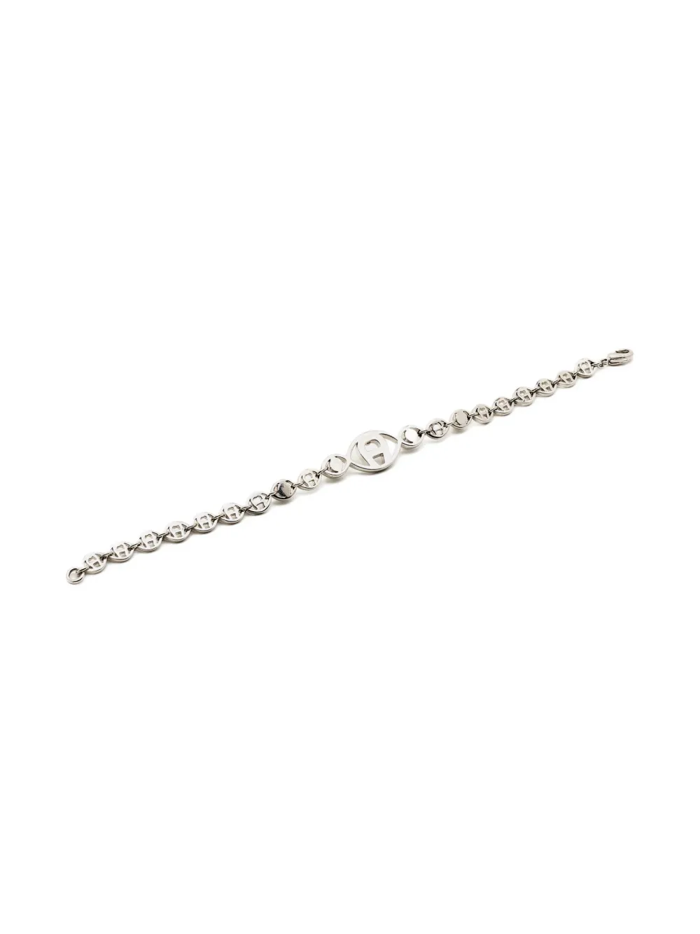 Aigner Vintage Armband mit Kristallen - Silber
