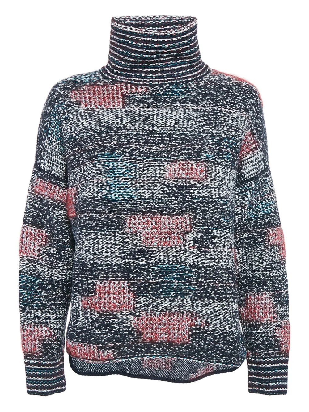 CHANEL Pre-Owned タートルネック セーター - ブルー CHANEL Pre-Owned タートルネック セーター - ブルー