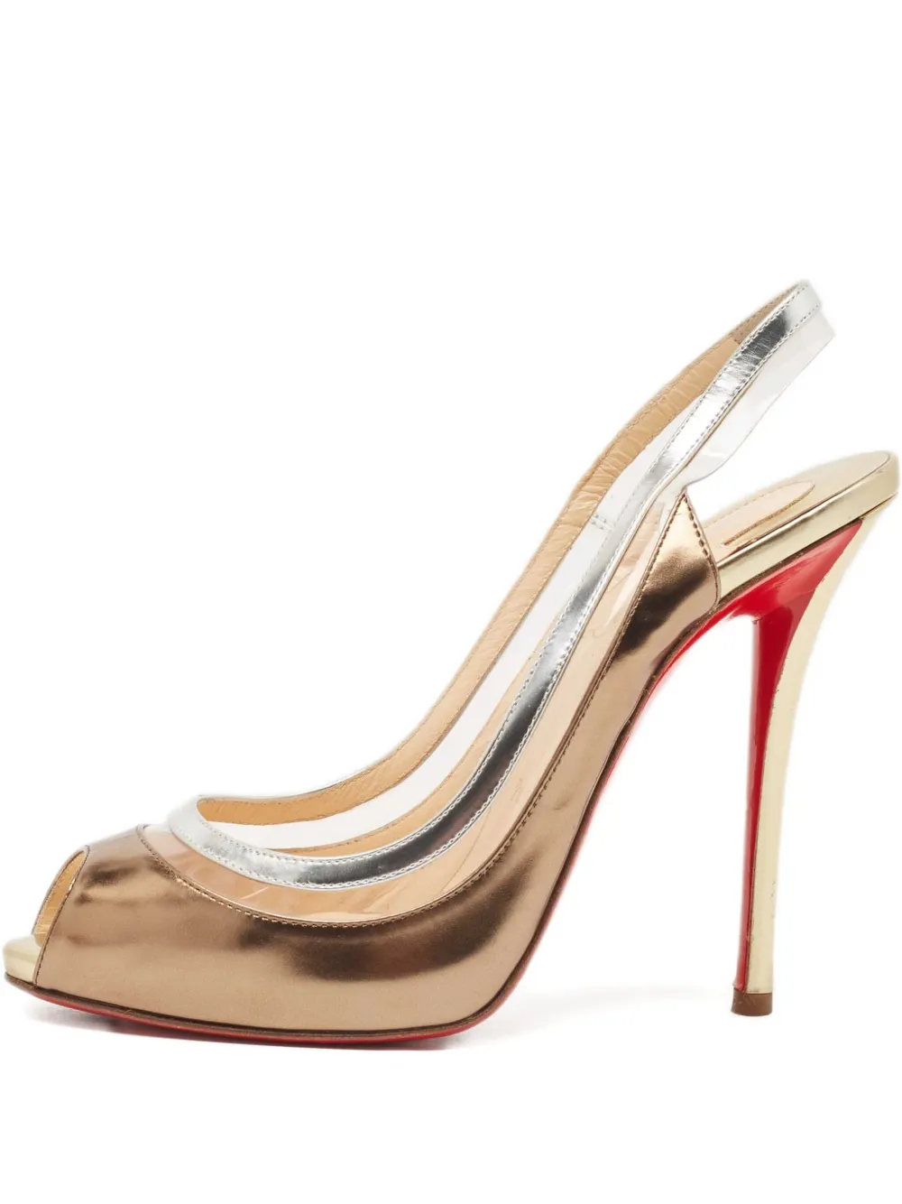 Christian Louboutin Pre-Owned Gospel Pumps mit Absatz 120mm - Nude
