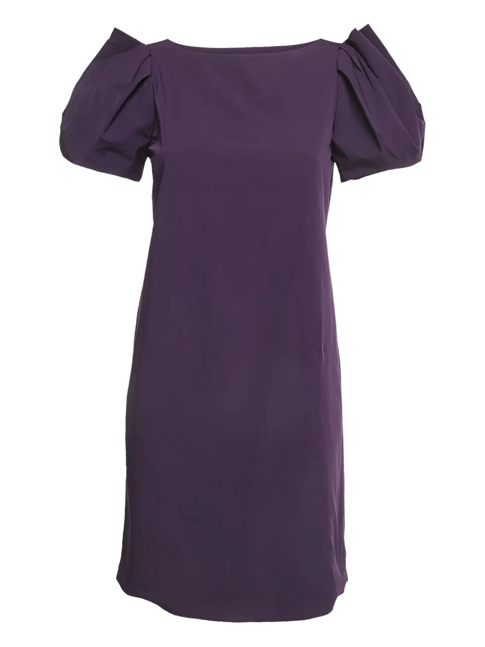 Diane Von Furstenberg Vintage puff-sleeve dress | Purple | Image 1