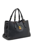 Bottega Veneta Pre-Owned signature Intrecciato design leather tote bag - Grey