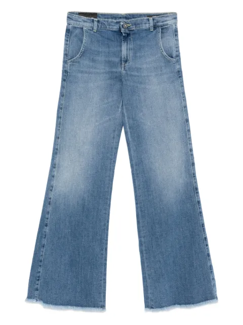 DONDUP KIDS Jeans con orlo sfrangiato