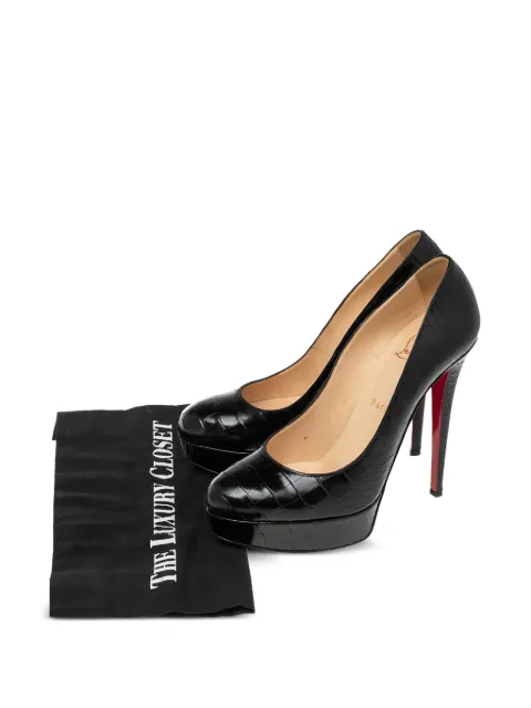 Christian Louboutin Pre-Owned 135mm Bianca leather pumps