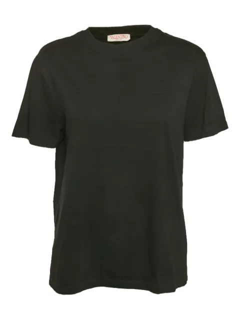 Valentino Pre-Owned playera con logo en relieve