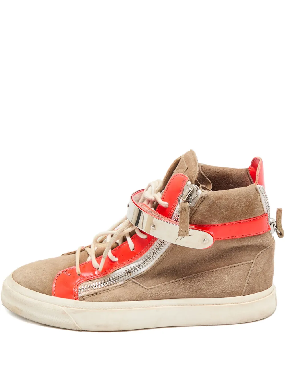 Giuseppe Zanotti Vintage Coby Sneakers aus Wildleder - Nude