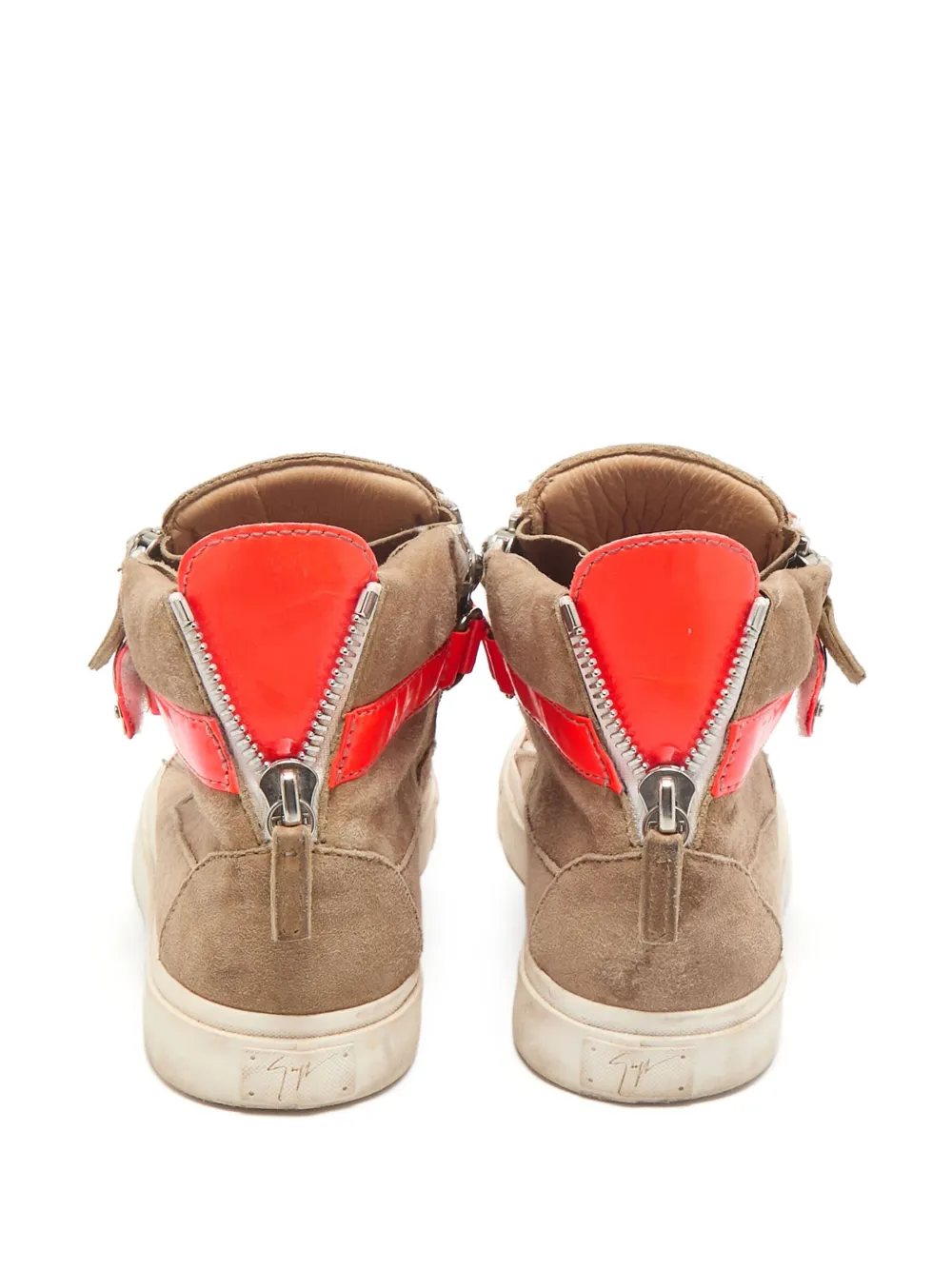 Giuseppe Zanotti Vintage Coby suède sneakers - Beige