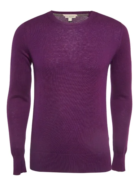 Burberry Pre-Owned long-sleeved crew-neck sweater
