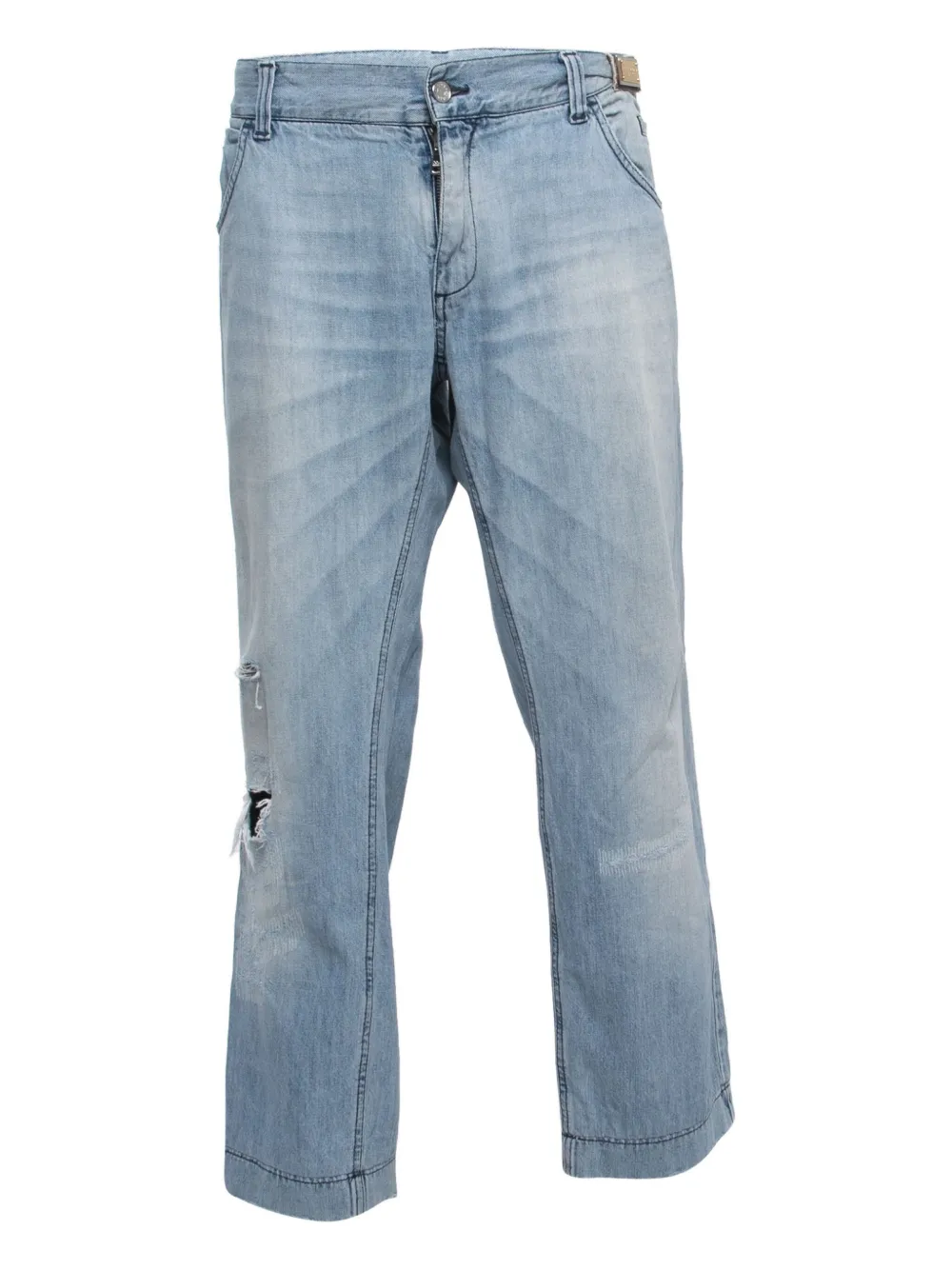 Dolce & Gabbana Pre-Owned distressed-effect jeans | Blue | Image 1
