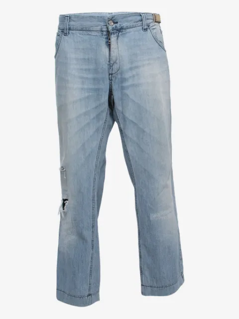 Dolce & Gabbana Pre-Owned jeans con efecto envejecido