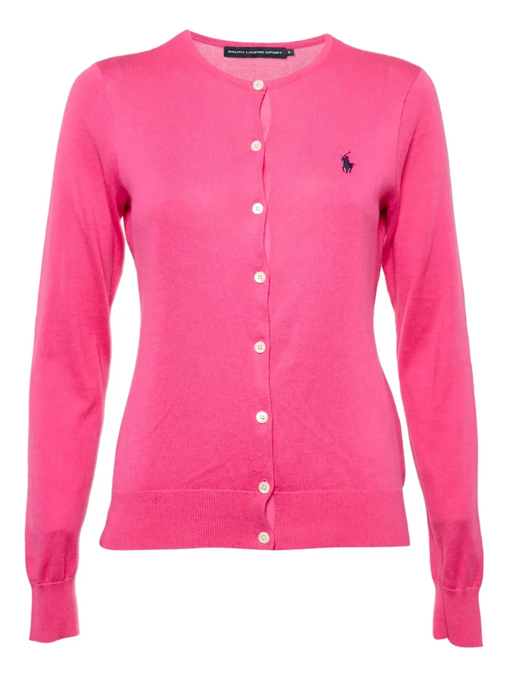 Polo Ralph Lauren Vintage button cotton cardigan | Pink | Image 1