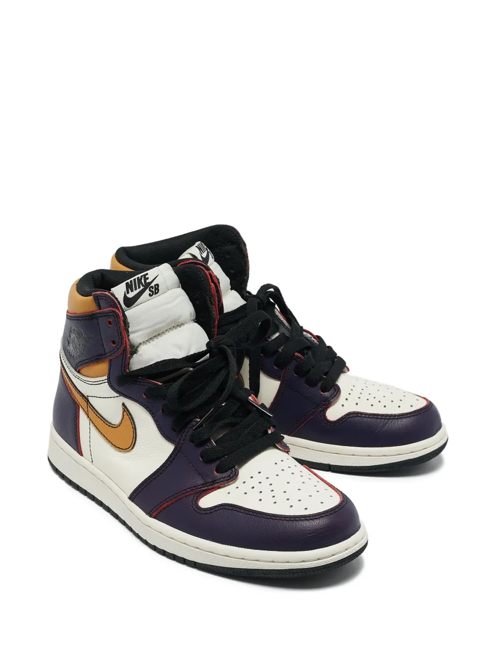 Jordan x Nike Air  1 leren sneakers - Blauw