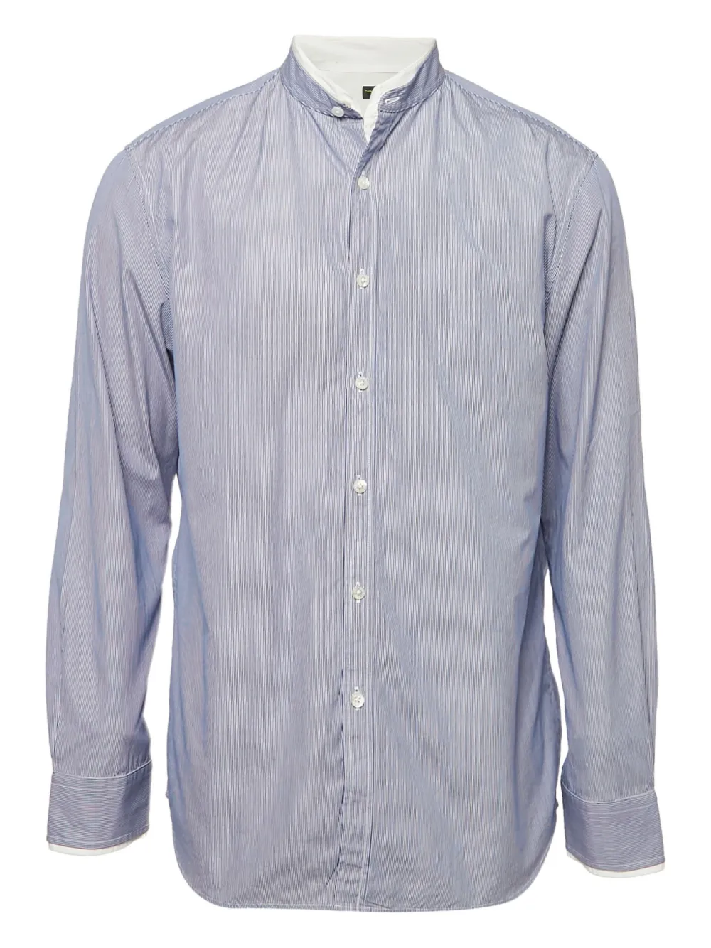 Shanghai Tang striped cotton shirt | Blue | Image 1