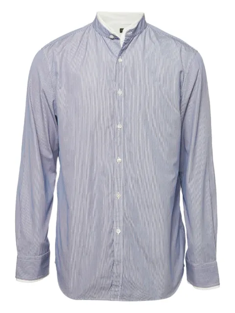 Shanghai Tang striped cotton shirt