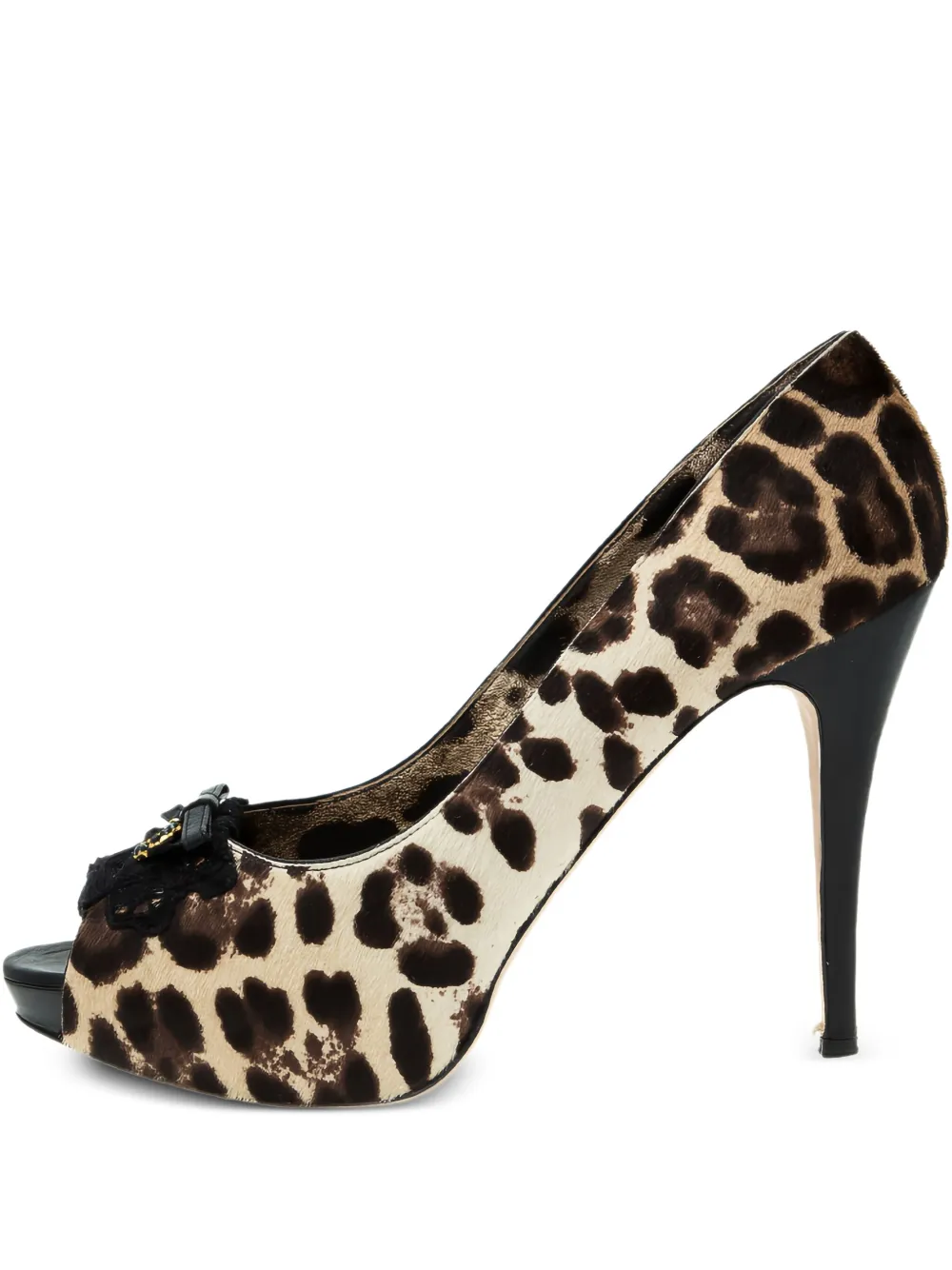 Dolce & Gabbana Pre-Owned Pumps con stampa 120mm - Marrone