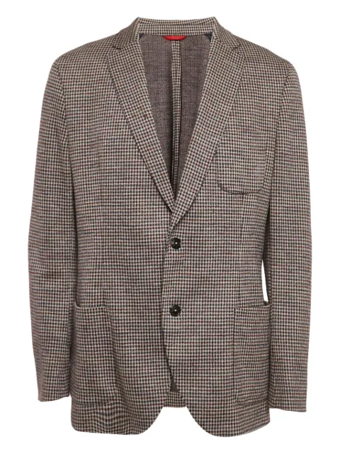 Carolina Herrera Vintage check wool blazer