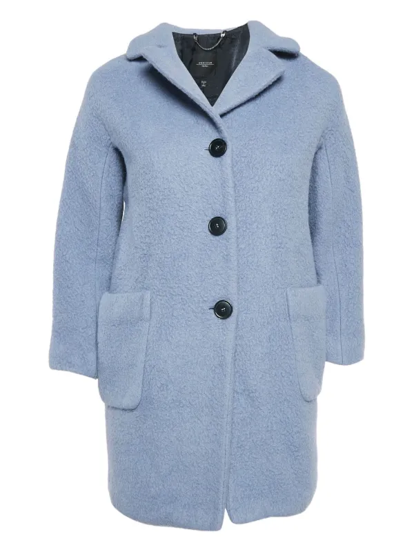 Weekend Max Mara ニットコート | ブルー | FARFETCH JP
