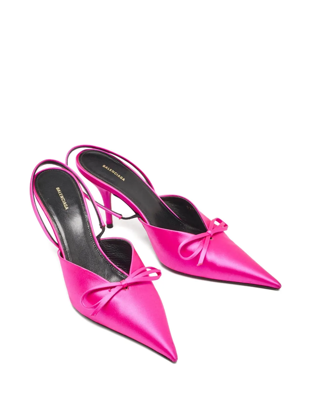 Balenciaga Pre-Owned Knife slingback pumps - Roze
