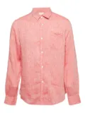 Derek Rose linen shirt - Pink