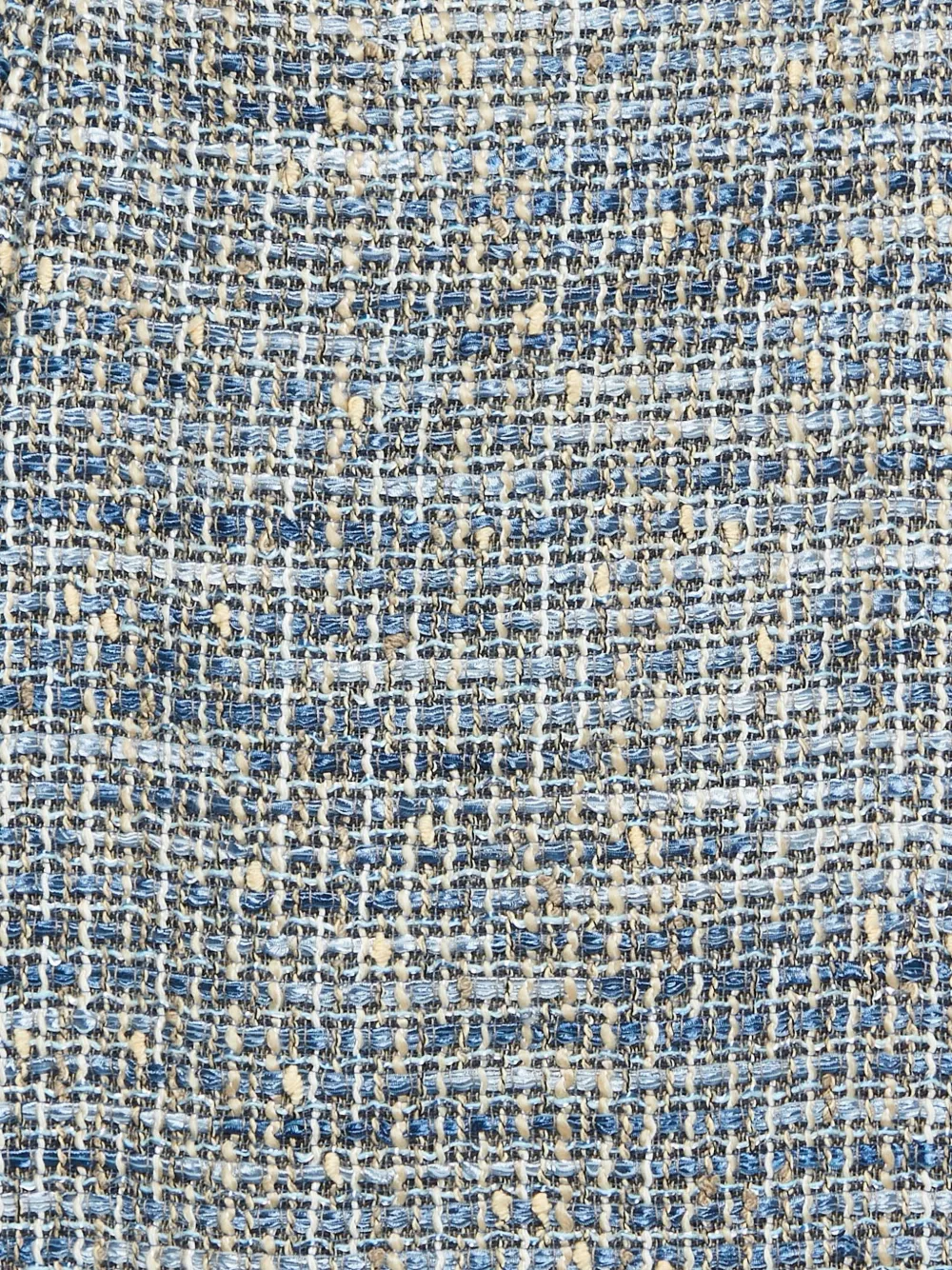 Pre-owned Red Valentino Vintage Tweed Skirt In Blue