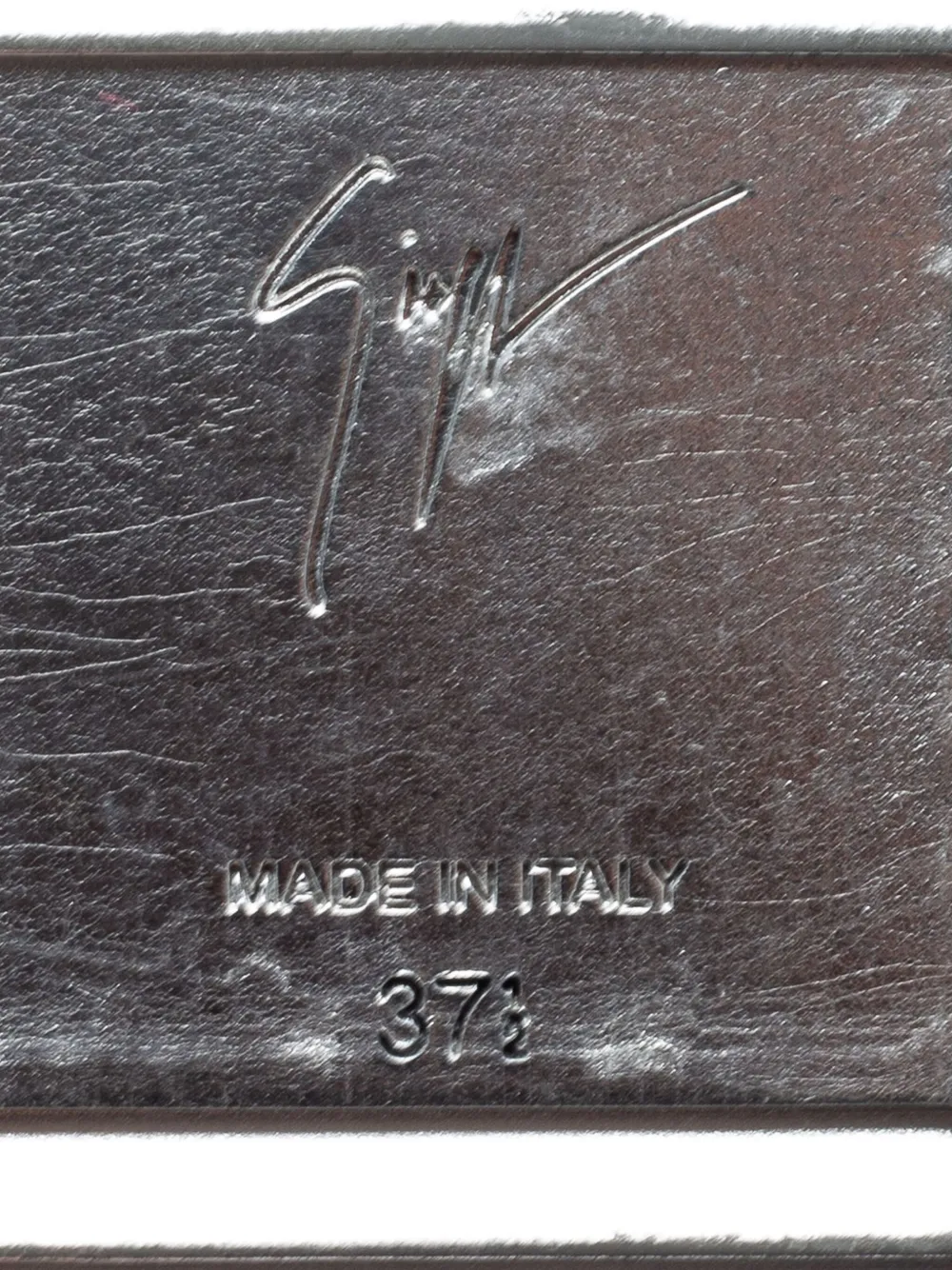 Pre-owned Giuseppe Zanotti Vintage Frankie Zip-detail Sneakers In Silver