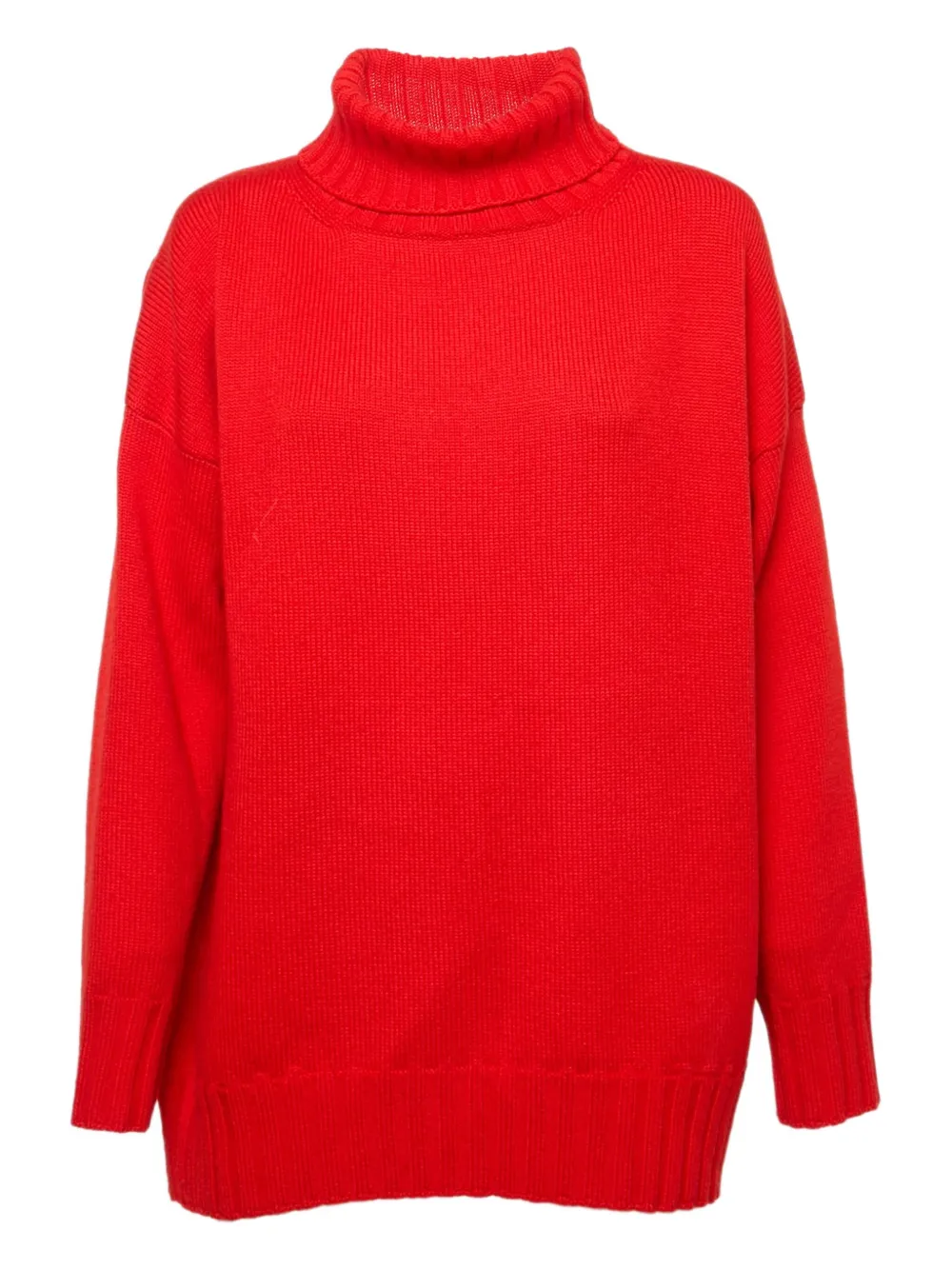 Oscar de la Renta Pre-Owned タートルネック セーター - レッド Oscar de la Renta Pre-Owned タートルネック セーター - レッド