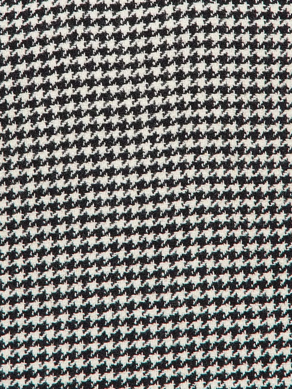 Moschino Pre-Owned Jurk met pied-de-poule print - Zwart
