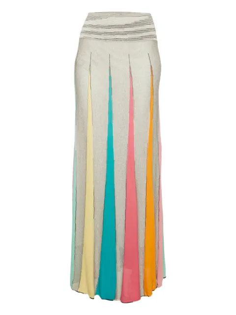 Missoni Sport Vintage striped pleated skirt