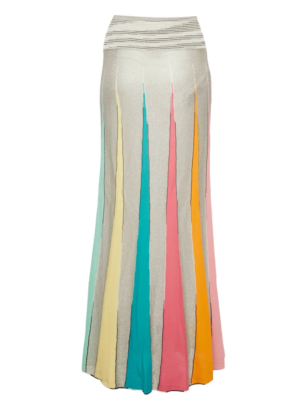 Missoni Sport Vintage Gestreepte plooirok - Grijs