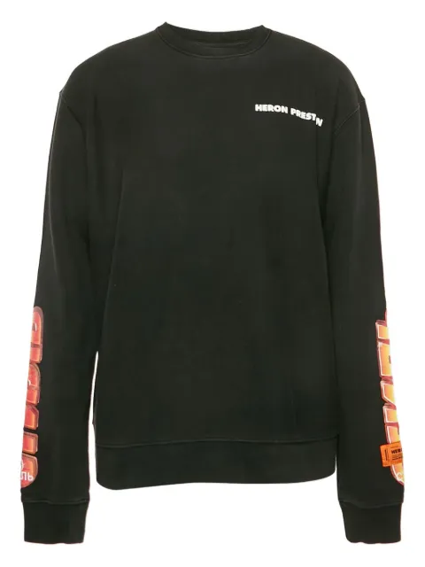 Heron Preston graphic-print cotton sweatshirt