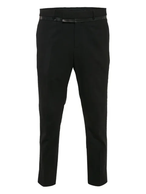 Christian Dior Pre-Owned belt-detail wool trousers