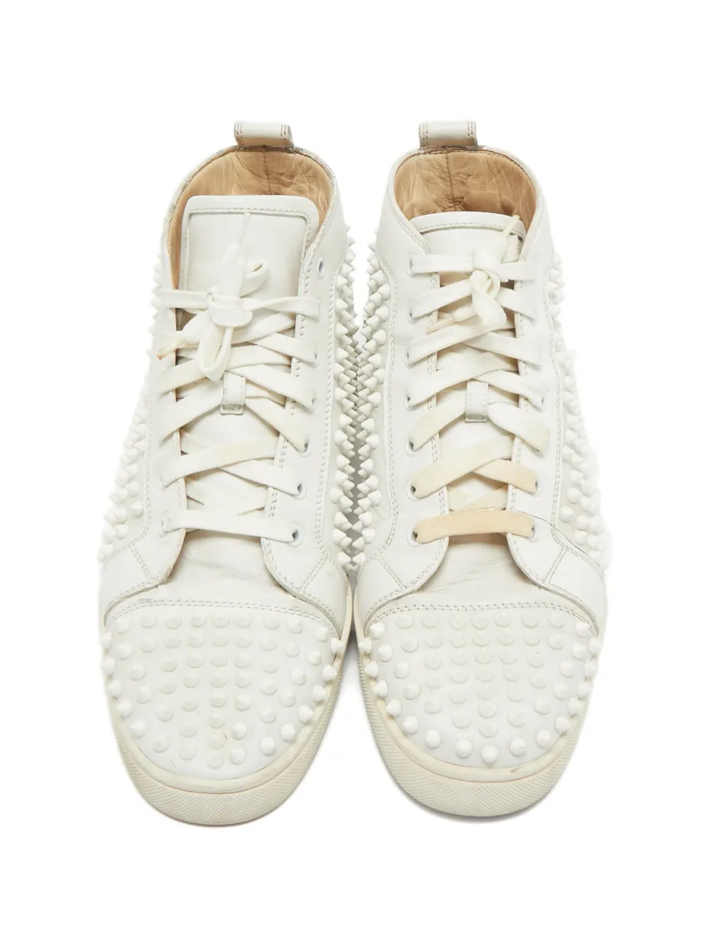 Christian Louboutin Pre-Owned Louis Spikes leather sneakers | Image 2