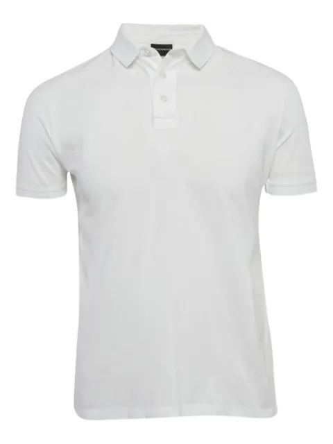 Emporio Armani Pre-Owned cotton short-sleeve polo shirt