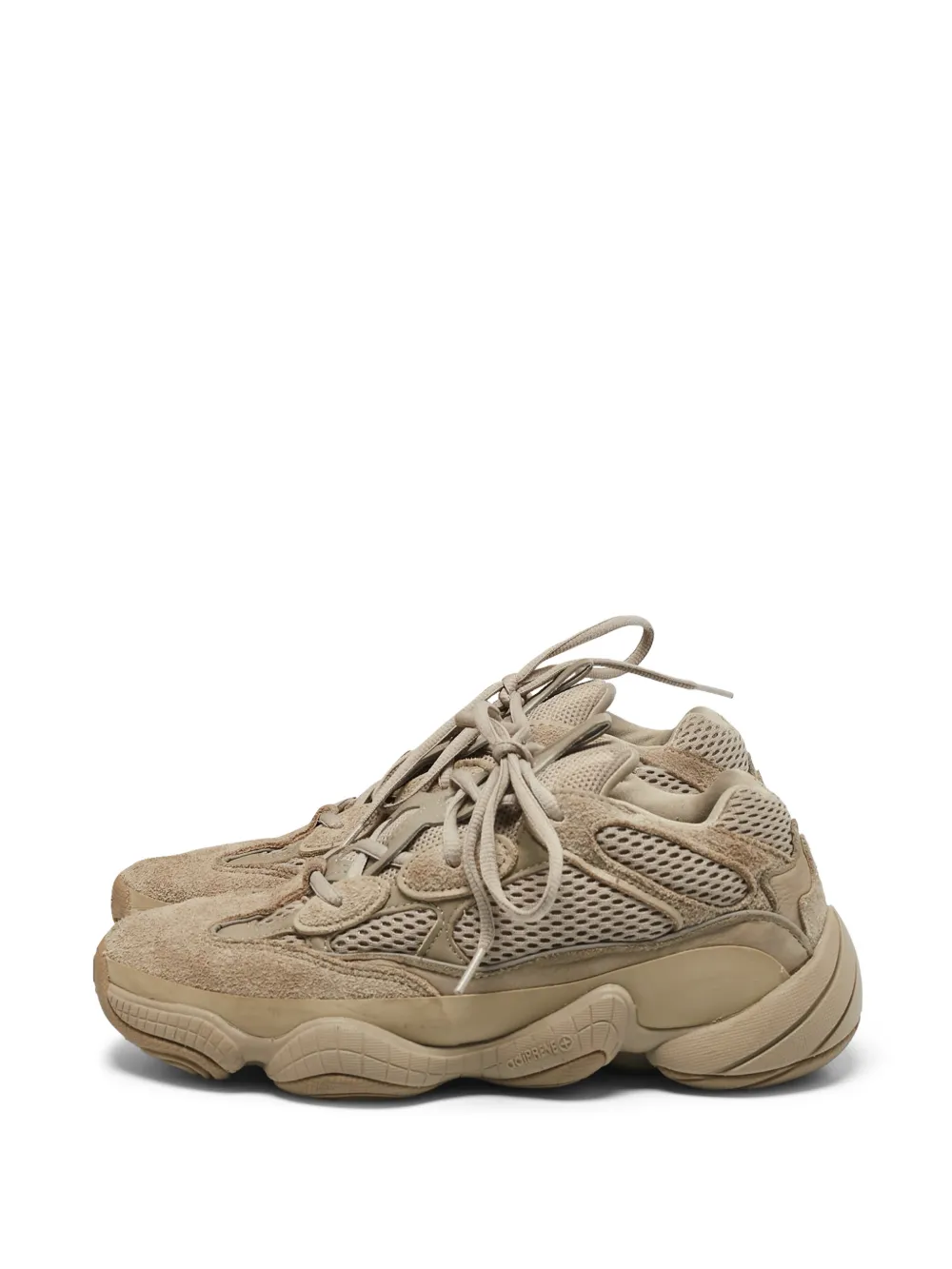 adidas Yeezy Sneakers 500 in pelle scamosciata e rete 2021 - Marrone