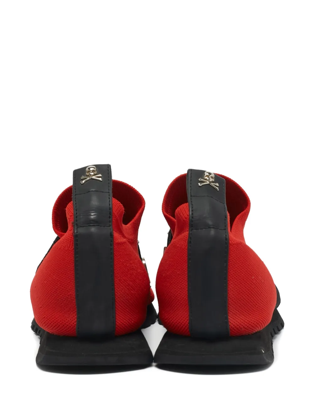 Philipp Plein Sneakers met logoband - Rood