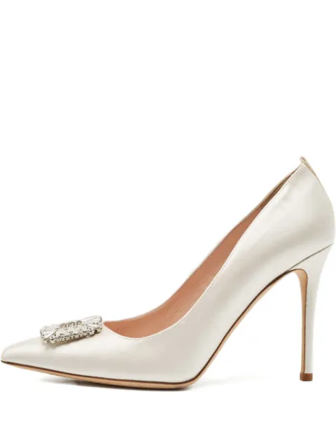 SJP by Sarah Jessica Parker Pumps mit Satin-Absatz 105mm