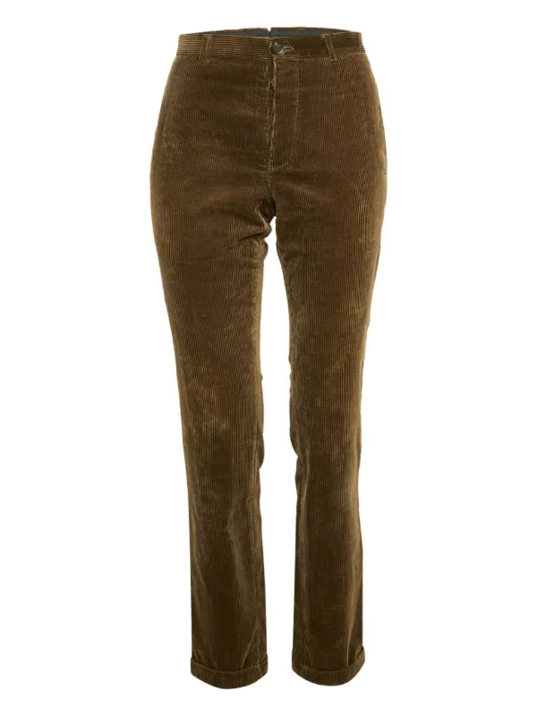 BURBERRY PRORSUM 2015AW イタリア製 コーデュロイパンツ Burberry Prorsum Vintage コーデュロイ パンツ | グリーン | FARFETCH JP