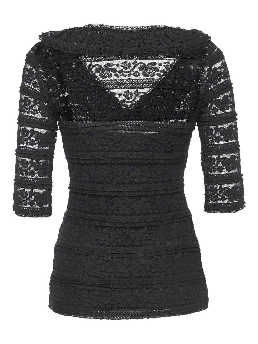 Carolina Herrera Vintage lace-floral top | Image 2