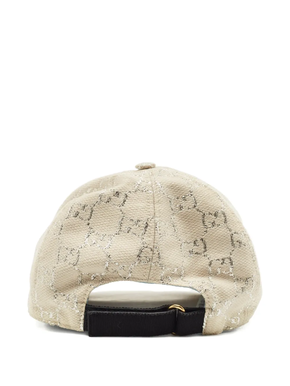 Pre-owned Gucci Gg Pattern Baseball Cap In Neutral