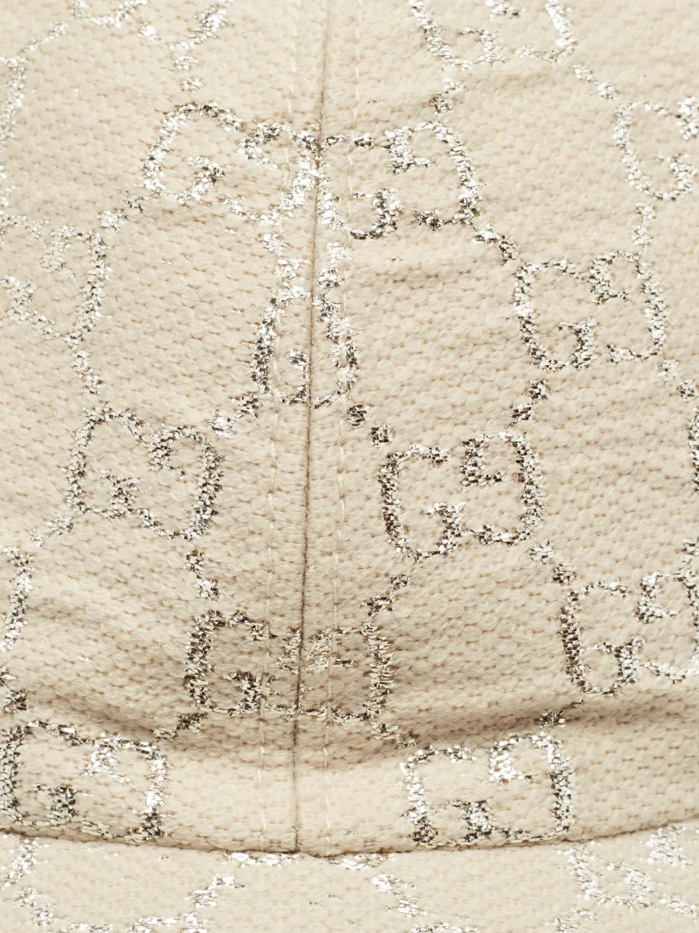 Pre-owned Gucci Gg Pattern Baseball Cap In Neutral