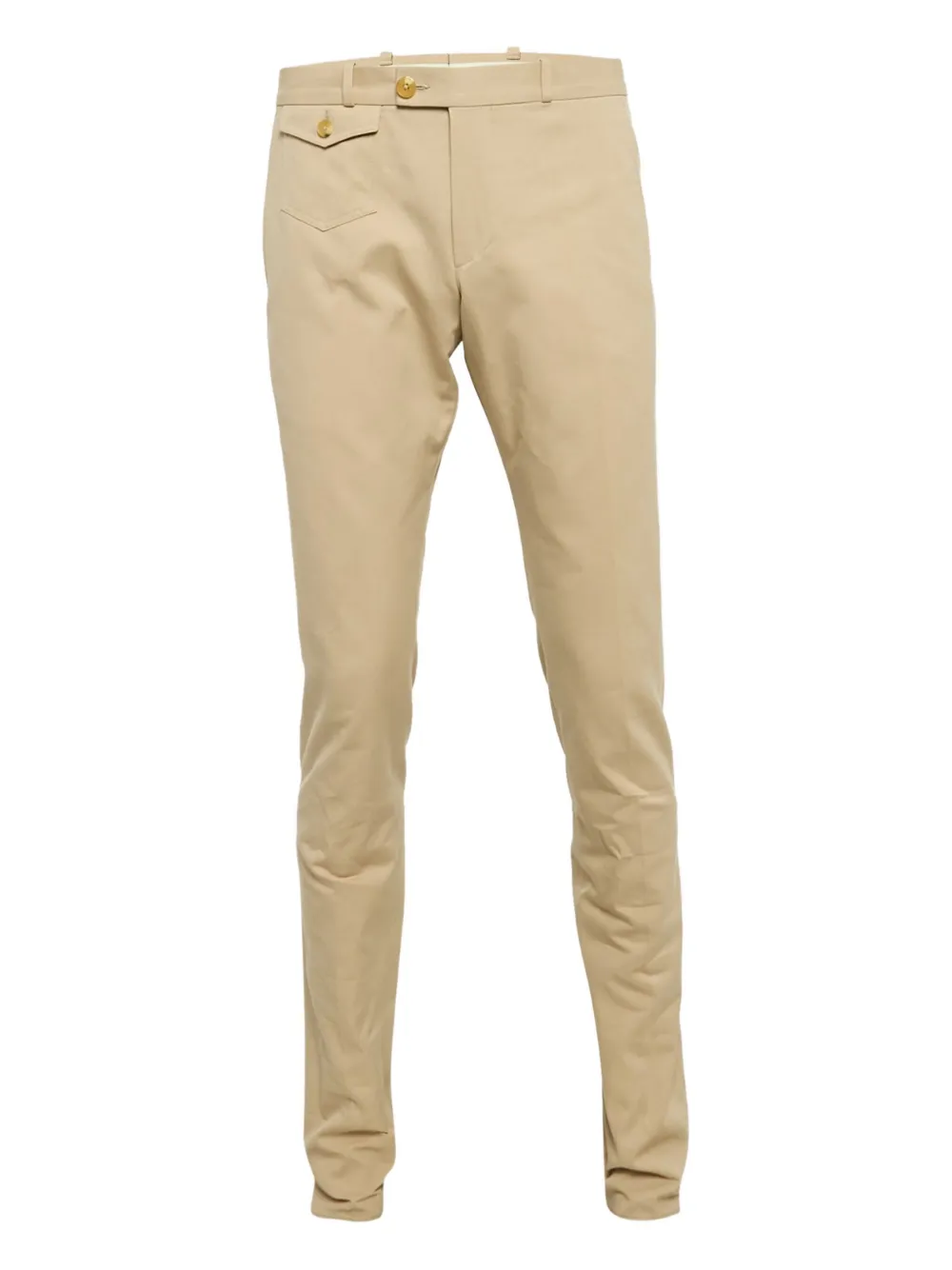 Gucci Pre-Owned ボタン パンツ - ニュートラル Gucci Pre-Owned ボタン パンツ - ニュートラル