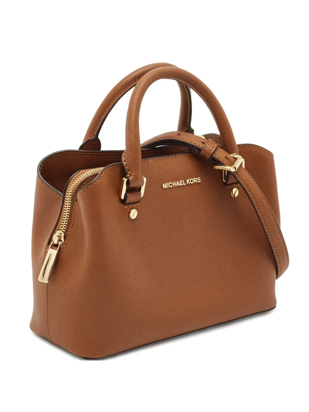 Michael Kors Vintage Savannah サッチェルバッグ - ブラウン Michael Kors Vintage Savannah サッチェルバッグ - ブラウン