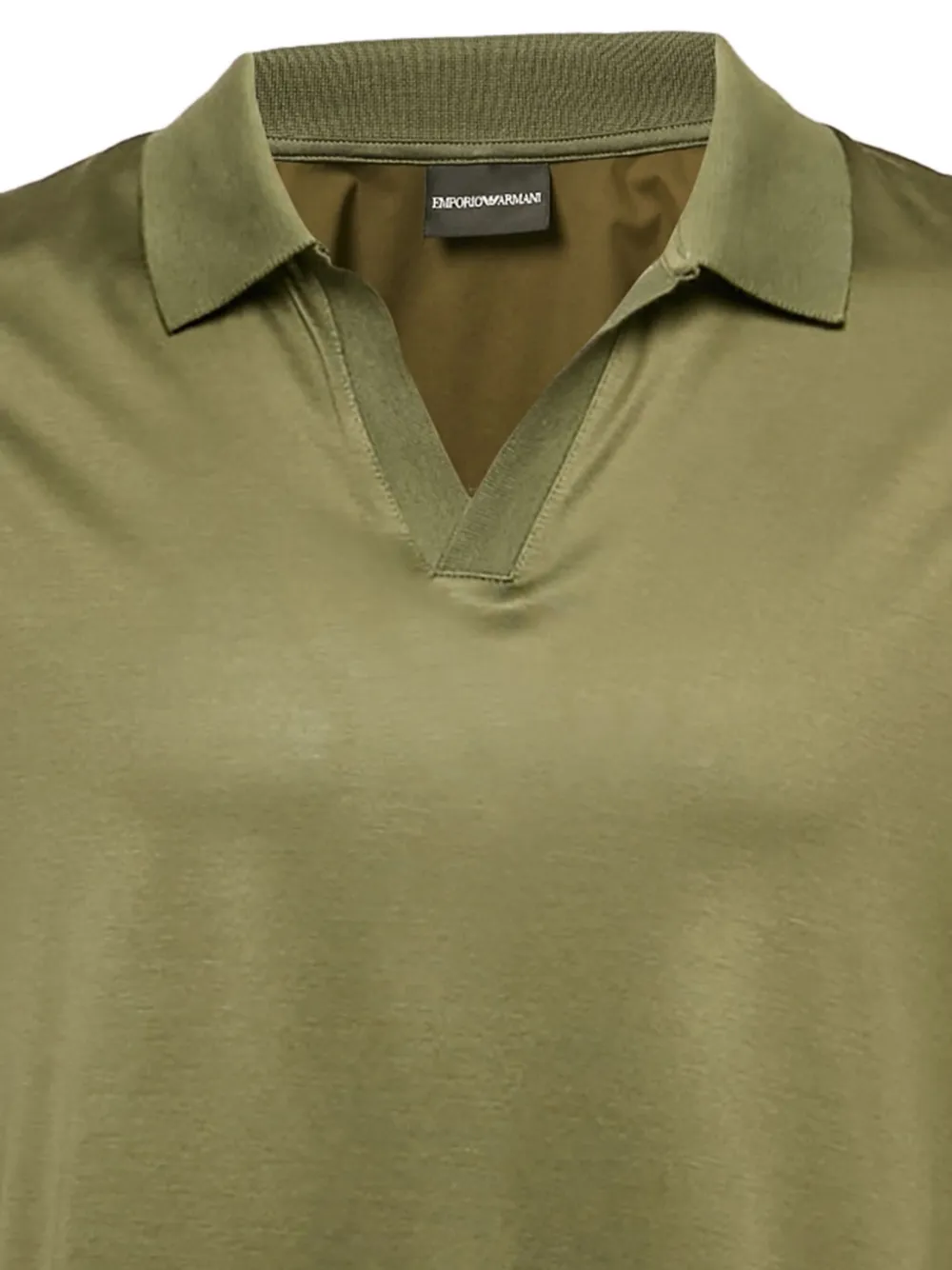 Pre-owned Emporio Armani Cotton Short-sleeve T-shirt In Green