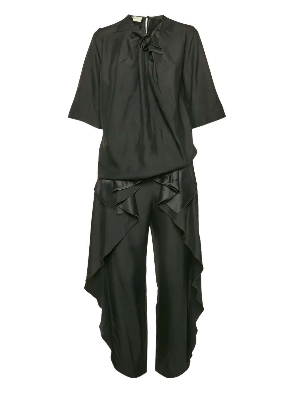 Stella McCartney Pre-Owned jumpsuit Sateen 2023 | negro | Image 1