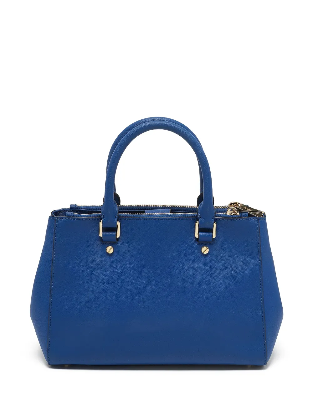 Pre-owned Michael Kors Vintage Medium Sutton Tote Bag In Blue